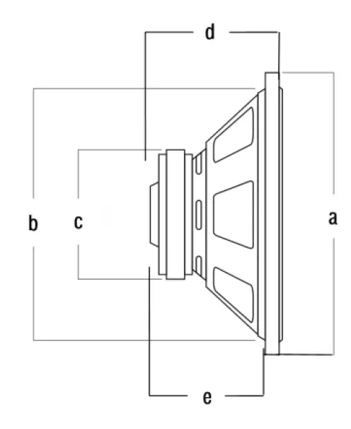 AUDIO SYSTEM EX-130-SQ-EVO3 mid-Range 13 CM High End Neodym Speaker 1