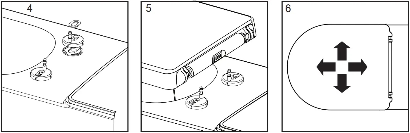 CAROMA 300069W Livewell D Shape Family Toilet Seat - Toilet seat 2