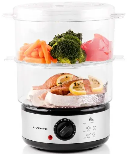 OVENTE-FS62-Series-2-Tier-Electric-Food-Steamer-product