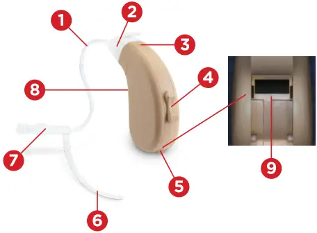 Lucid HEARING 2340 Open Fit Hearing Aid A2