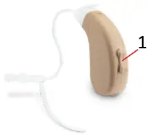 Lucid HEARING 2340 Open Fit Hearing Aid B5