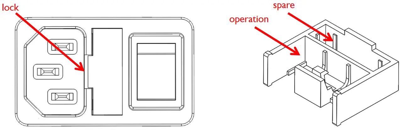 COS D10 Frank Prowse Hi-Fi -FUSES
