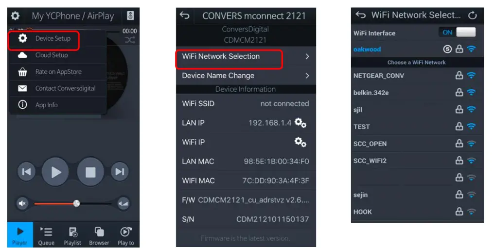 COS D10 Frank Prowse Hi-Fi -Key in password