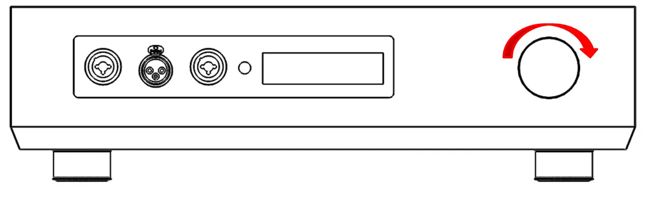 COS D10 Frank Prowse Hi-Fi -VOLUME LEVEL