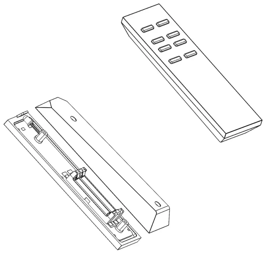 COS D10 Frank Prowse Hi-Fi - remote control