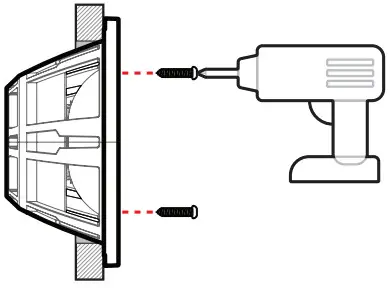 wet sounds Zero Series High-Output Coaxial Speakers - Fasten the speaker