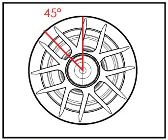 wet sounds Zero Series High-Output Coaxial Speakers - speaker angle