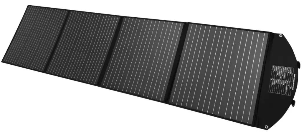 SR PORTABLES 200W Monocrystalline Foldable Solar Panel -