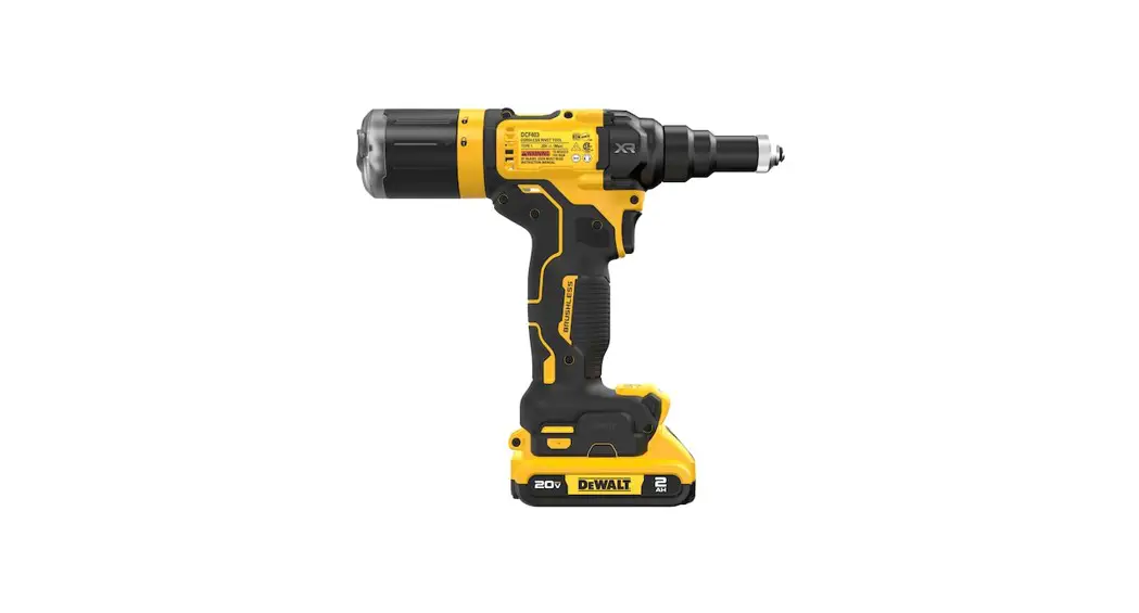 Dewalt Dcf403 Brushless Cordless Rivet Tool Kit Instruction Manual