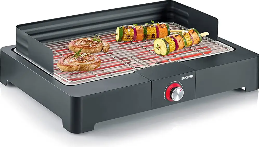 Table Grill with Grill Plate