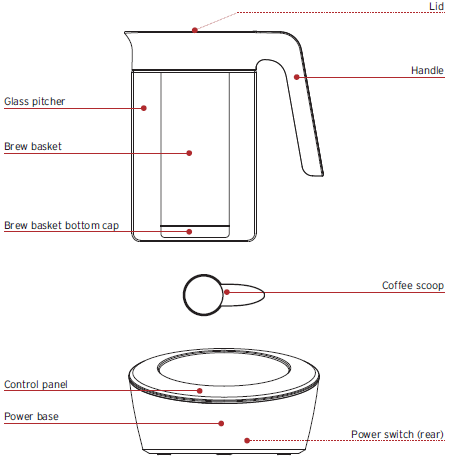 Instant Cold Brewer Electric Coffee Maker 02
