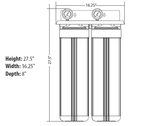 AQUA FLO 160197 High-Flow Whole House Filtration System-fig-2