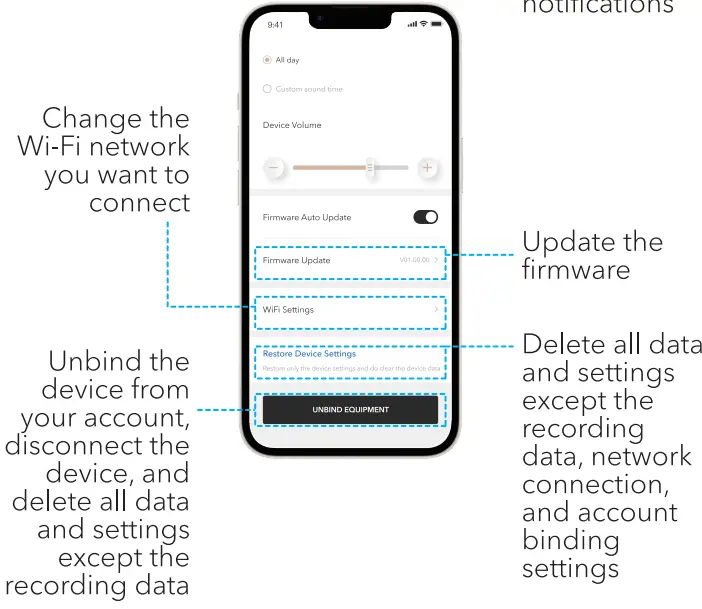 controls And settings