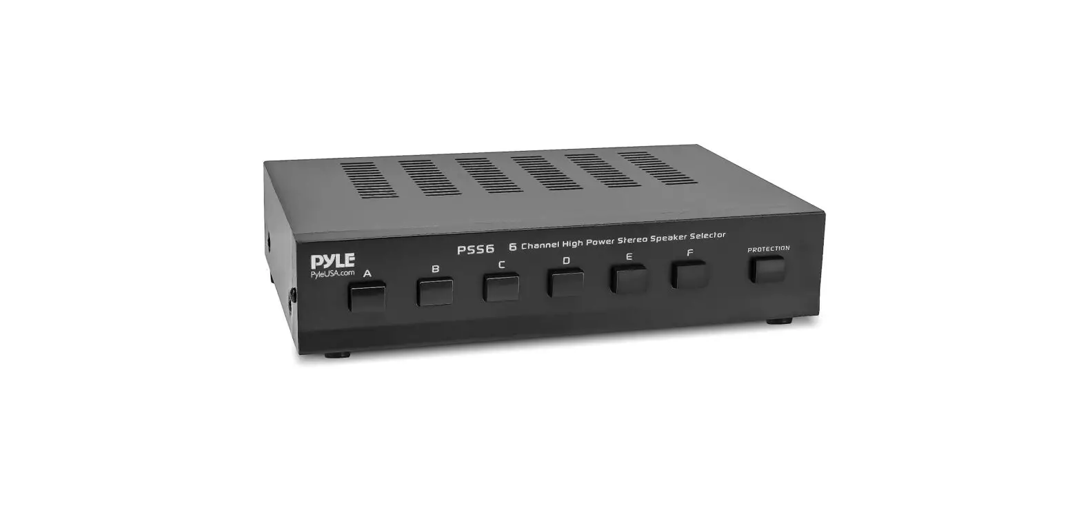 Pyle Pss6 High Power Stereo Speaker Selector User Manual Pyle Pss6 High Power Stereo Speaker Selector User Manual