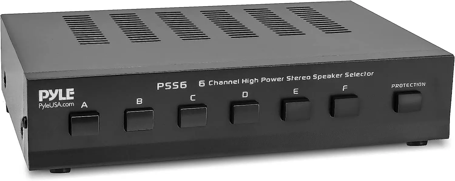 Pyle PSS6 HIGH POWER STEREO SPEAKER SELECTOR-FIG- (5)
