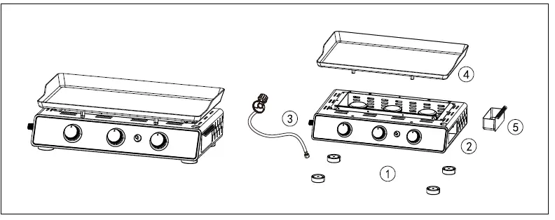 Royal-Gourmet-PD1301R-Portable-3-Burner-Gas-Griddle-FIG-2