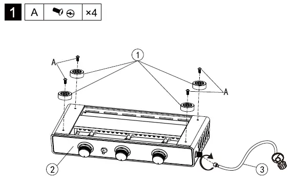 Royal-Gourmet-PD1301R-Portable-3-Burner-Gas-Griddle-FIG-6