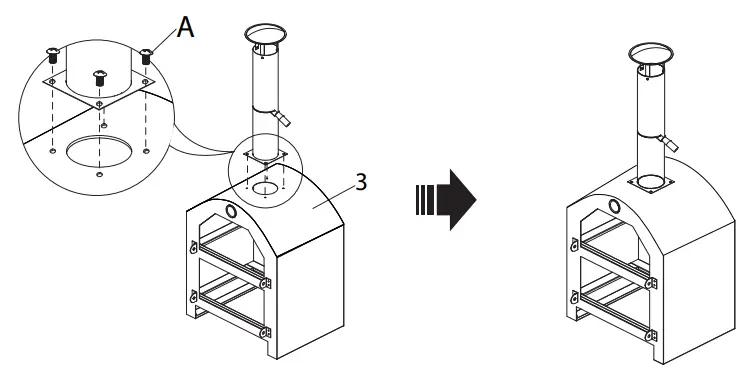 WPPO WKU 2B Garden Oven - Assembly 4