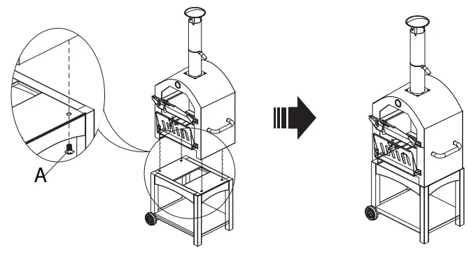 WPPO WKU 2B Garden Oven - Assembly 7