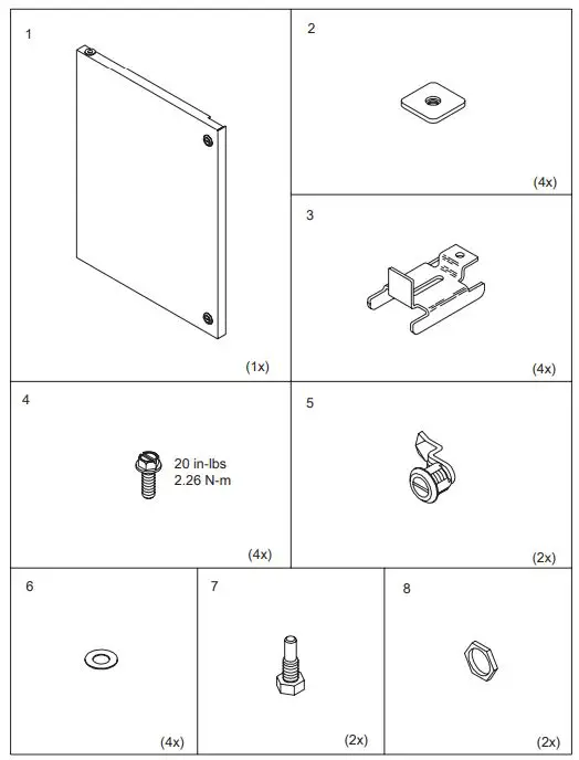nVent-HOFFMAN-UU5040SP-ULTRX-Swing-Out-Panel-Fits-fig-1