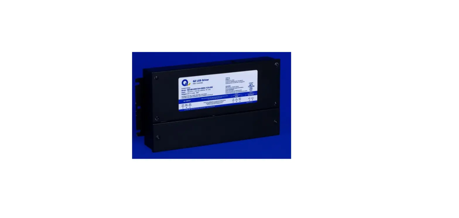 Q-tran Q-set+qz-dmx Compact Led Drivers Owner's Manual