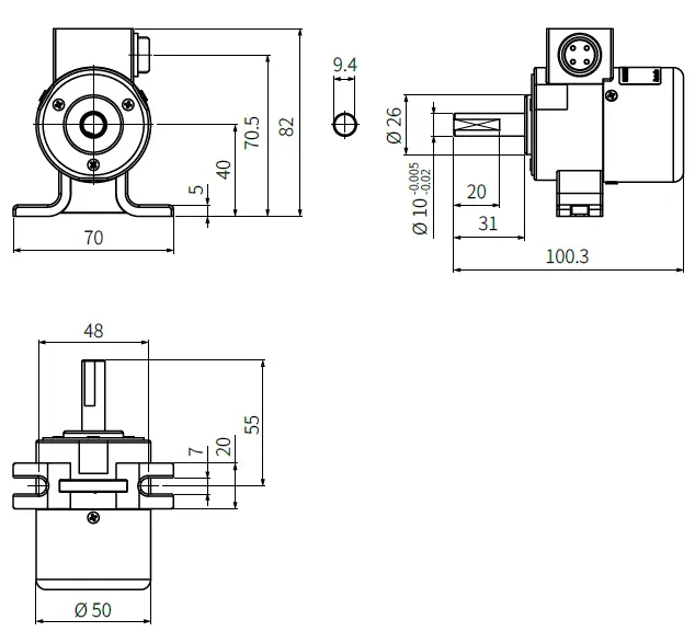 Autonics-ENA-Series-Side-Mount-Type-Incremental-Rotary-Encoders-fig-7