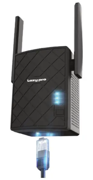 Lazy pro AC1200 Reliable Dual Band WiFi Router - PROVIDE INTERNET ACCESS TO A WIRED DEVICE