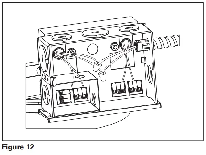 COOPER Lighting LDSQ4B LED Housing LED Reflector Downlight Reflector - Figure 12