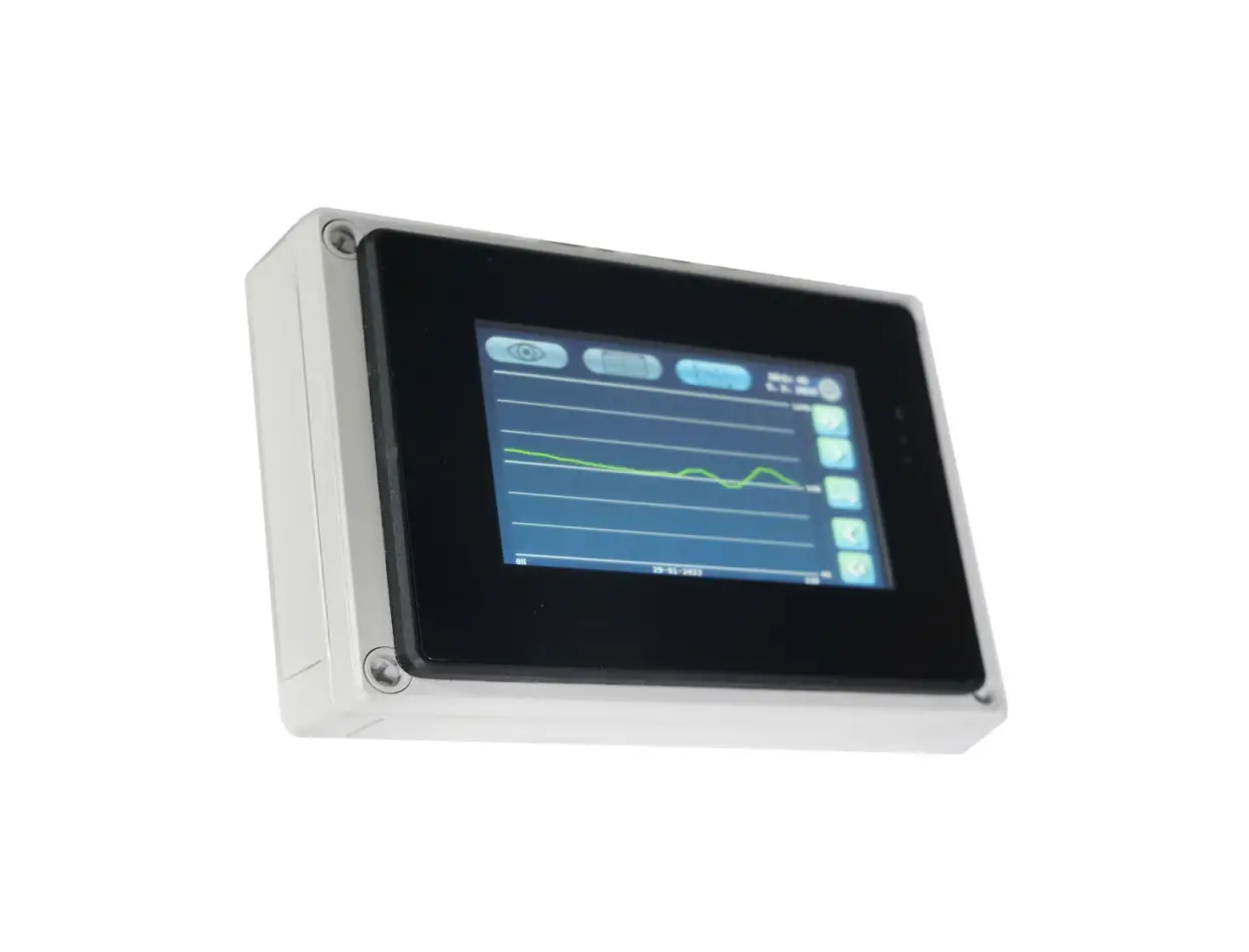 Ntronic Humireg Humidity And Temperature Recorder With Touch Screen User Manual