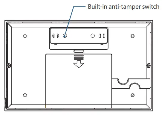 G107 Burglar Alarm System User Manual - Back