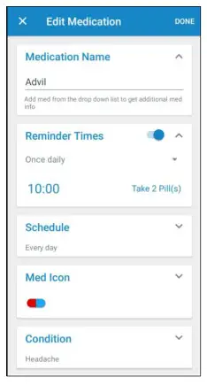 Medisafe MUM 0100 00 Pill and Med Reminder - fig 43