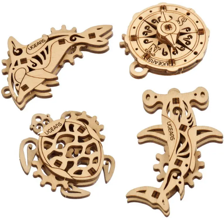 UGEARS 128 U-Fidgets Atlantic Ocean Instruction UGEARS 128 U-Fidgets Atlantic Ocean Instruction Manual