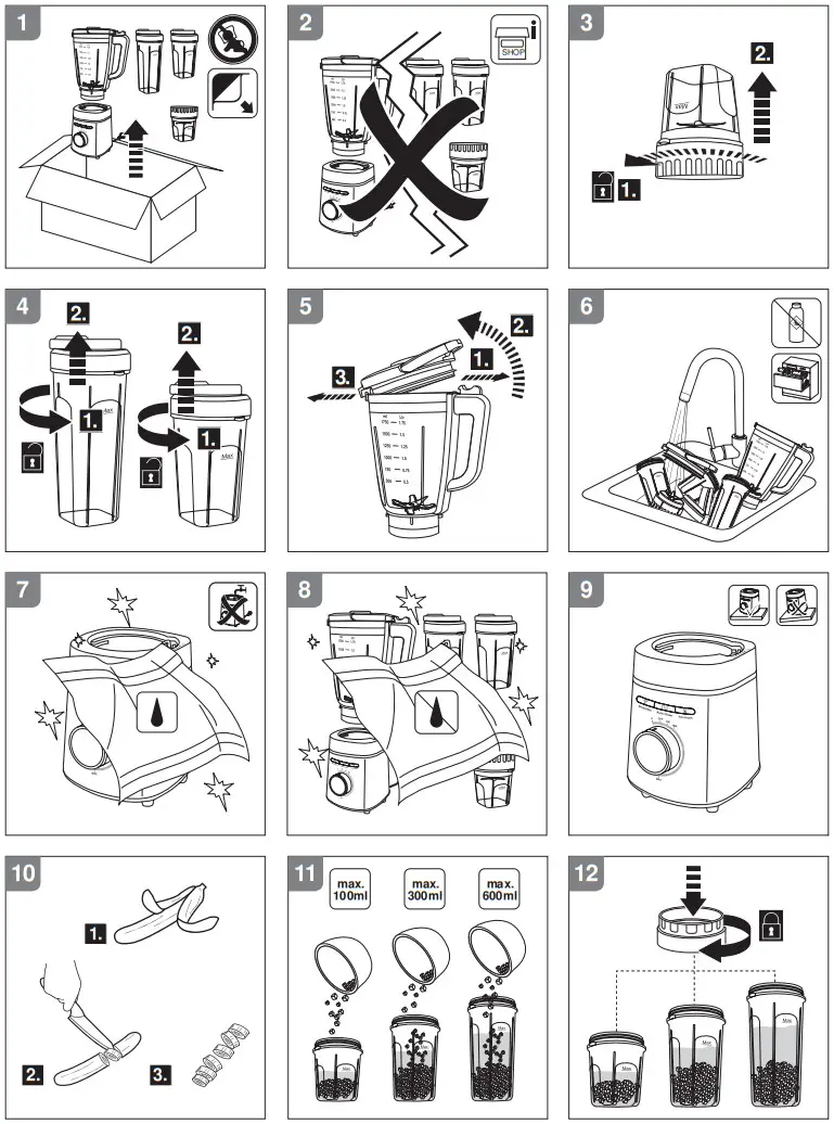GUTFELS Blend 5010 Stand Blender - Figure 1