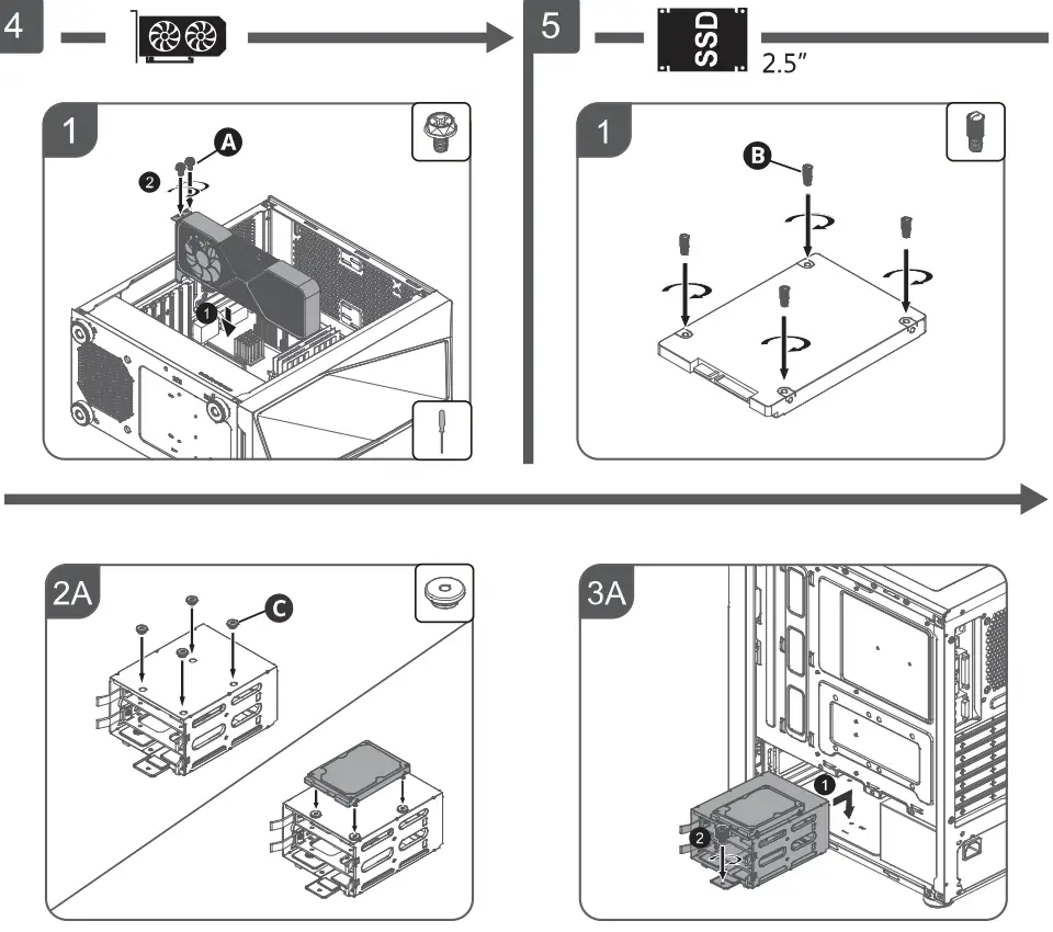 COOLER MASTER CMP 520L ATX PC Case - Figure 3