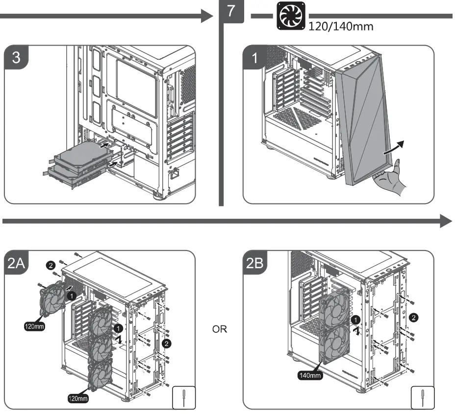 COOLER MASTER CMP 520L ATX PC Case - Figure 5