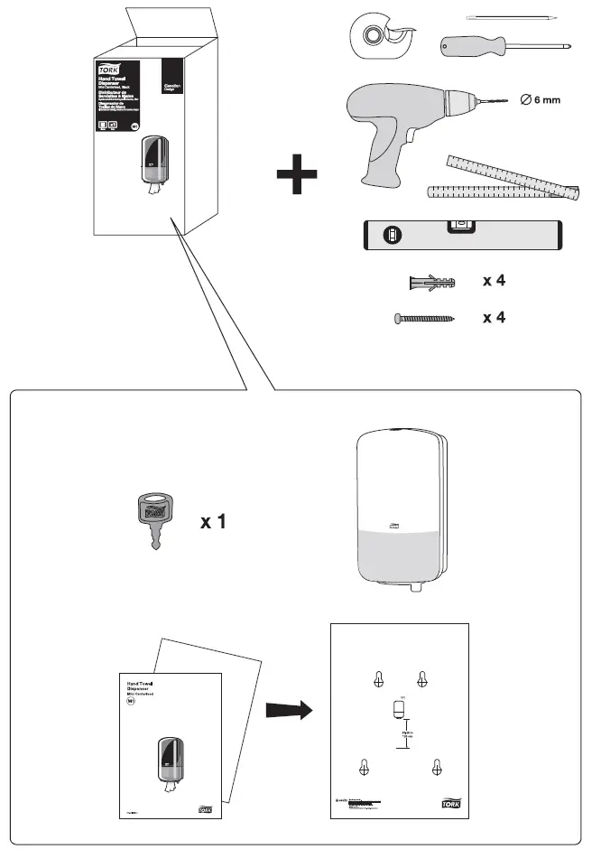 TORK-M1-Mini-Centerfeed-Hand-Towel-Dispenser-fig-1