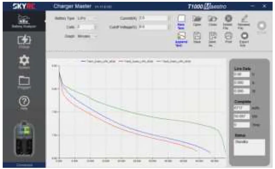SKYRC SK-600147 Battery Discharger and Analyzer 2