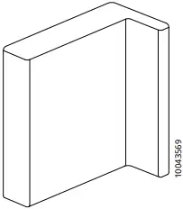 IKEA NYSJON Mirror Cabinet A10