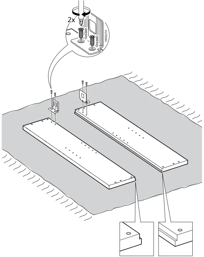 IKEA NYSJON Mirror Cabinet B1