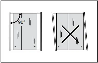 IKEA NYSJON Mirror Cabinet B11a