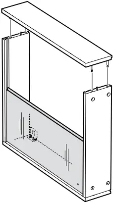 IKEA NYSJON Mirror Cabinet B8
