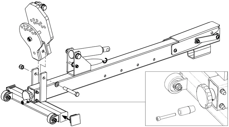 GYS Draw Aligner Pro Pulling Bracket - ASSEMBLY 1