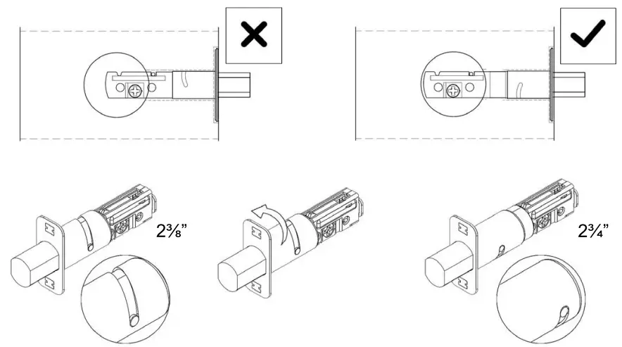 Adjusting Deadbolt