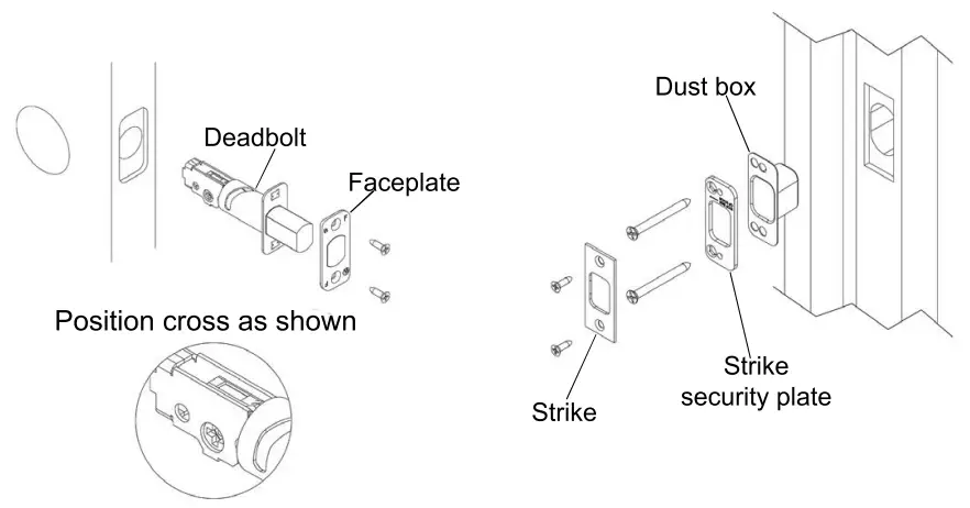 Installing Deadbolt & Strike