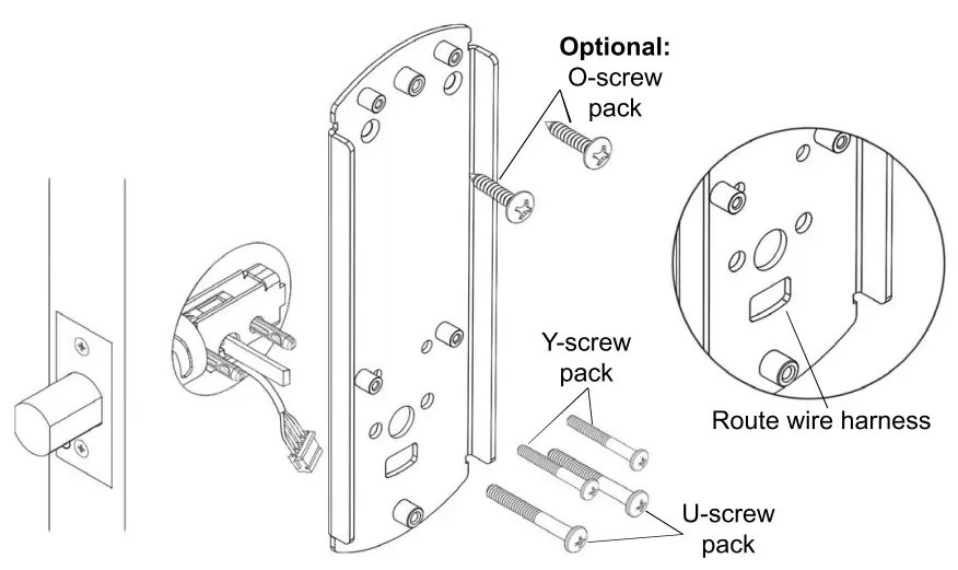 Installing Backplate