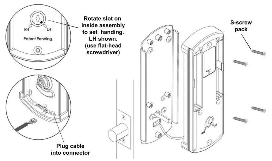 Installing Inside Assembly