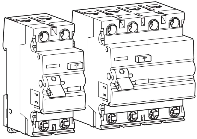 hager 145832 16-63A Residual Current Circuit Breaker