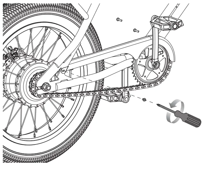 Razor rambler 20 Adult Electric Bike - Replacing the Chain
