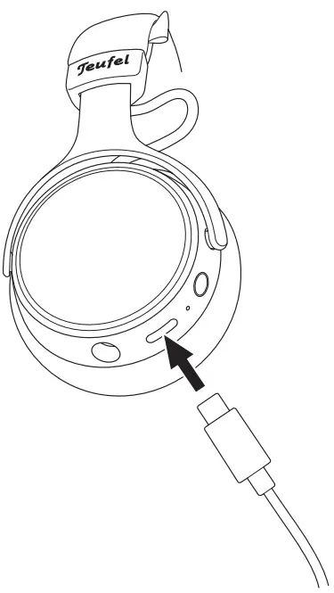 Teufel SUPREME ON Headphone - Charging SUPREME