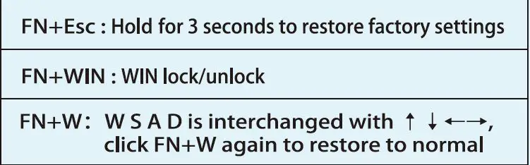 XVX M87 Coral Sea Themed Mechanical Keyboard User Manual - Multimedia Function